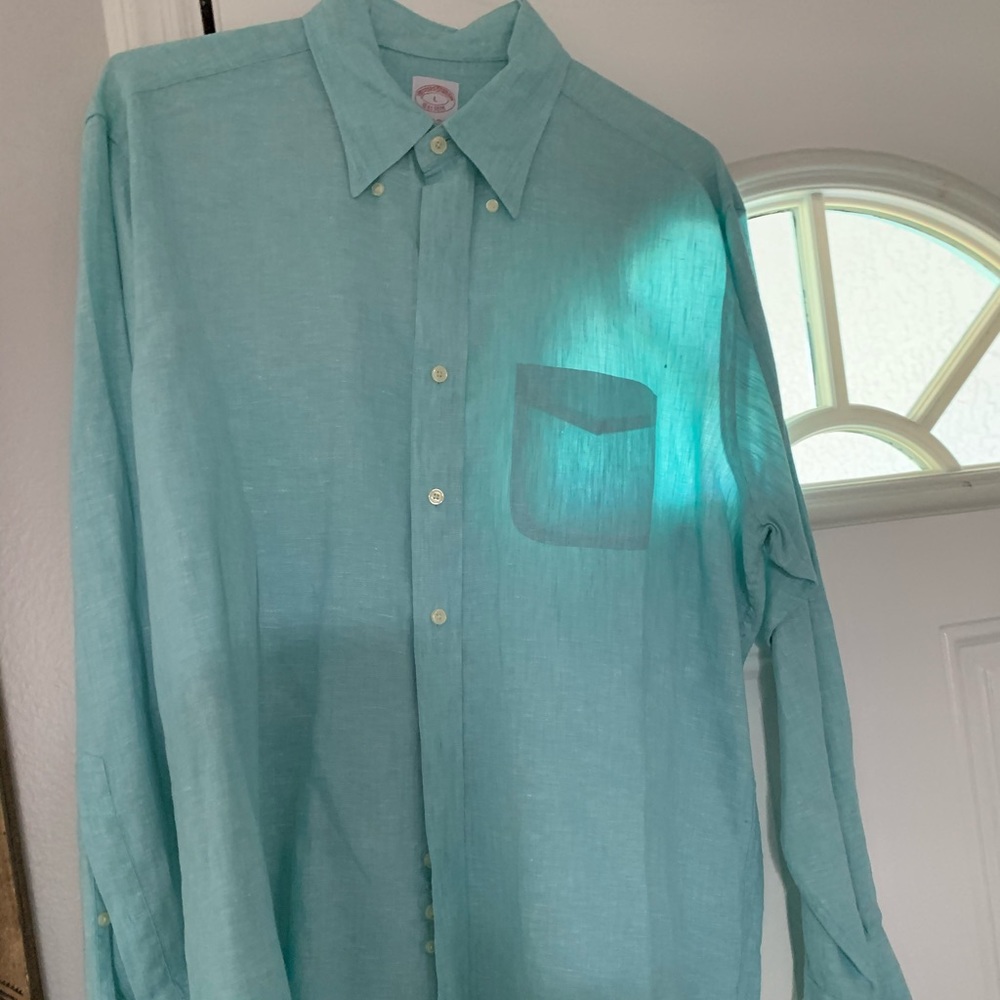 Brooks Brothers linen button down